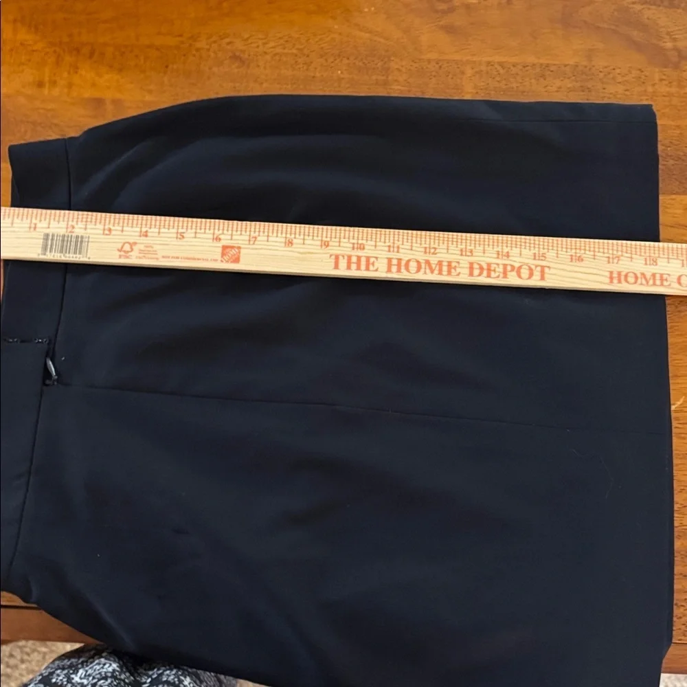 CHANEL Classic Black Pencil Skirt Small 46